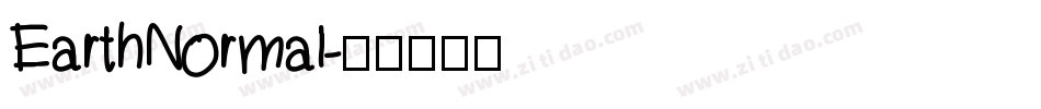 Earth Normal字体转换